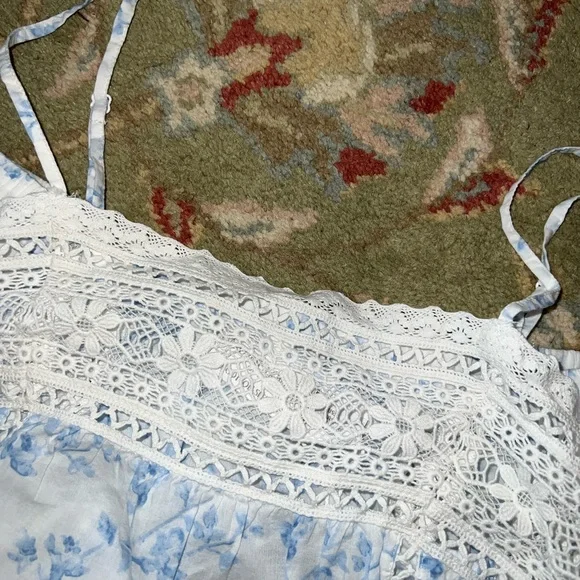 NWT Caroline Constas New York Floral Lace Trim Cami and Shorts Set - Picture 5 of 6